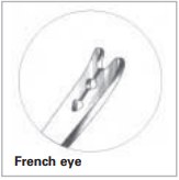French (split) eye.